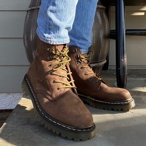 Dr. Marten Luana Brown Combat Boot